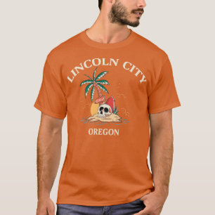 Surfing Lincoln City Oregon TShirt