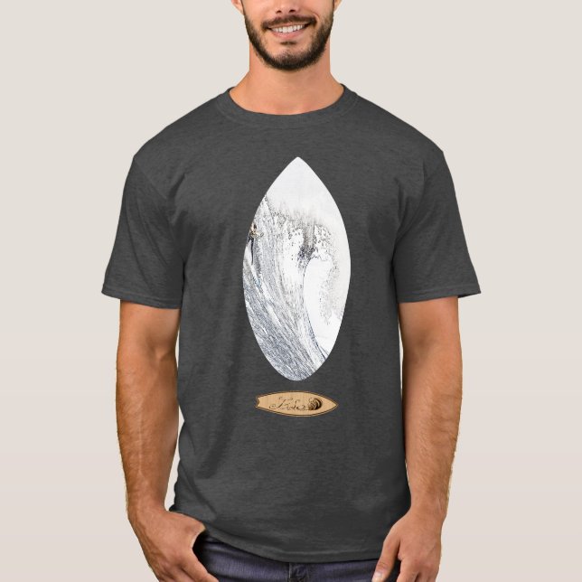 surfing maverick T-Shirt (Front)