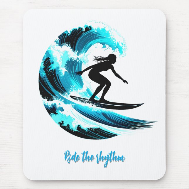 surfing mouse mat (Front)