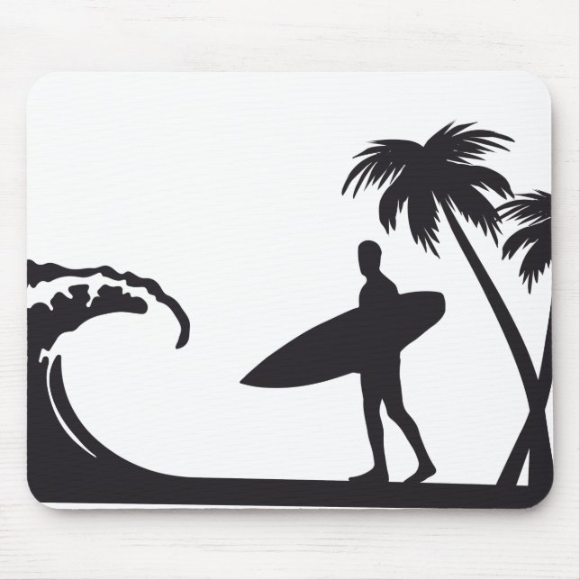 Surfing Mouse Mat (Front)