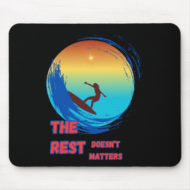 Surfing  mouse mat (Front)