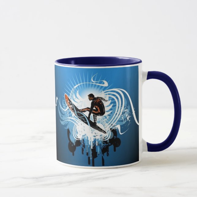 Surfing Mug (Right)