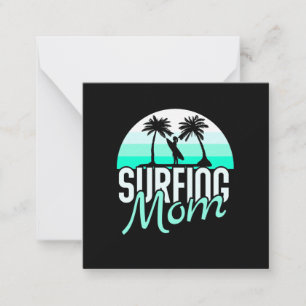 Surfing Mum Card
