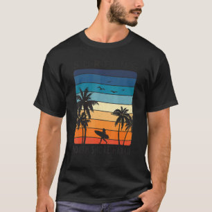 Surfing North Shore Hawaii Hawaiian Island Cute Su T-Shirt