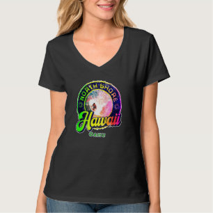 Surfing North Shore Oahu Surfer Hawaii Surf Board T-Shirt