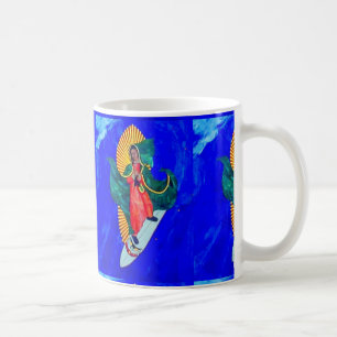 surfing nuns coffee mug