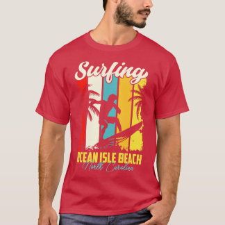 Surfing Ocean Isle Beach North olina T-Shirt