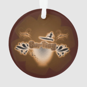 Surfing Ornament