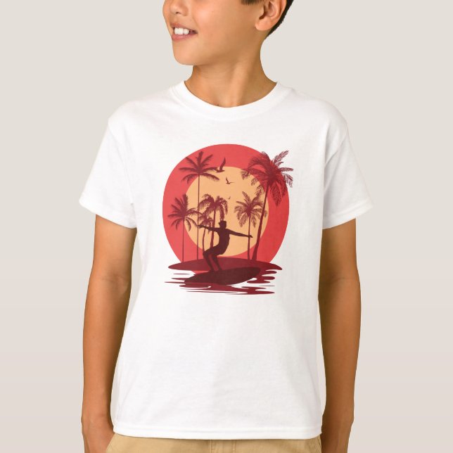 Surfing Paradise T-Shirt (Front)