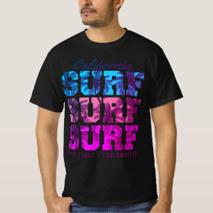 Surfing Paradise West Coast California Los Angeles T-Shirt