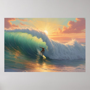 Surfing Poster