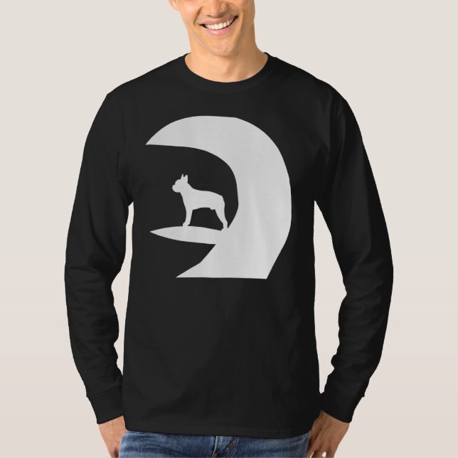 Surfing Pug T-Shirt (Front)