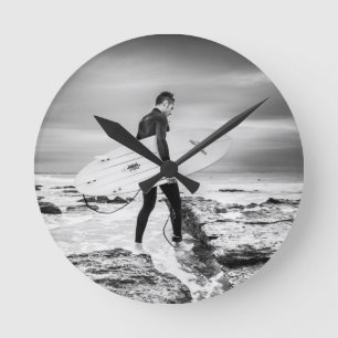 Surfing Round Clock