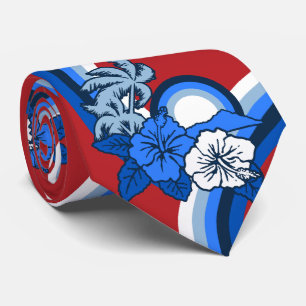 Surfing Safari Hawaiian Necktie