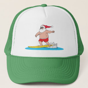 Surfing Santa Hat