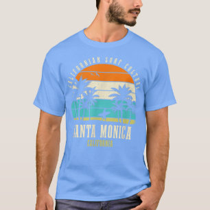 Surfing Santa Monica California, Californian Surf T-Shirt