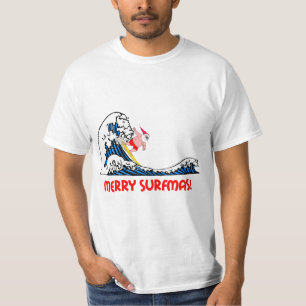 Surfing Santa T-Shirt