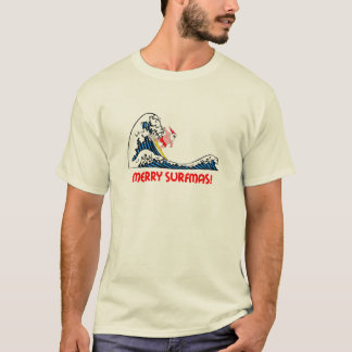Surfing Santa T-Shirt