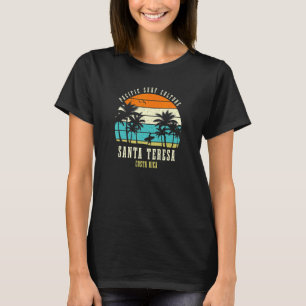 Surfing Santa Teresa Costa Rica Pacific Surf Cultu T-Shirt
