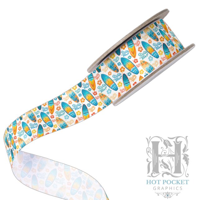 Surfing Satin Ribbon (Creator Uploaded)