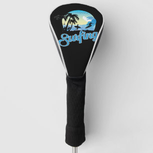 Surfing Sea Beach Golf Head Cover