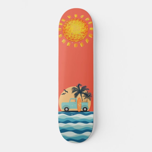 Surfing Skateboard (Front)