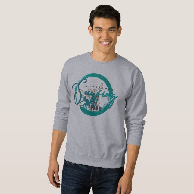 Surfing Sport | Men's Sweatshirt (Front Full)