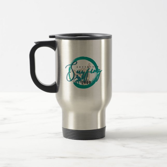 Surfing Sport | Travel Mug (Left)