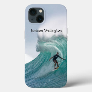 Surfing sports Surfer Riding huge wave Personalise Case-Mate iPhone Case