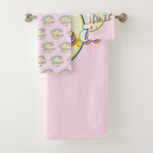 Surfing summer if it swells ride it bath towel set