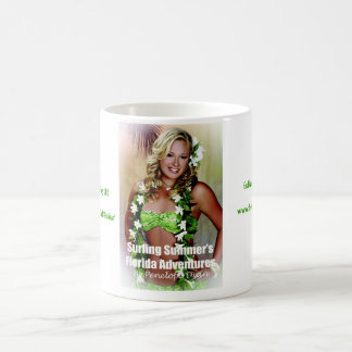 Surfing Summer's Florida Adventures, Bellissima... Coffee Mug