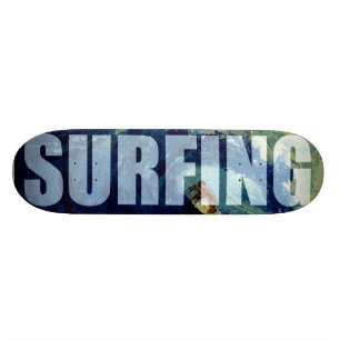 Surfing Surf Sea Water Sport Skate Board Deck Art