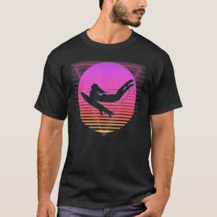 Surfing Surfer Retro Vaporwave Vintage 80s 90s Gir T-Shirt