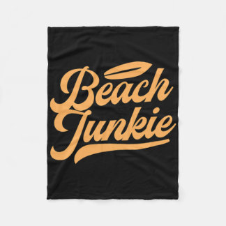 Surfing Surfer Surfboard Beach Junkie Surf Summer  Fleece Blanket
