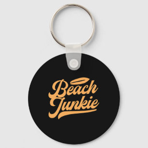 Surfing Surfer Surfboard Beach Junkie Surf Summer Key Ring