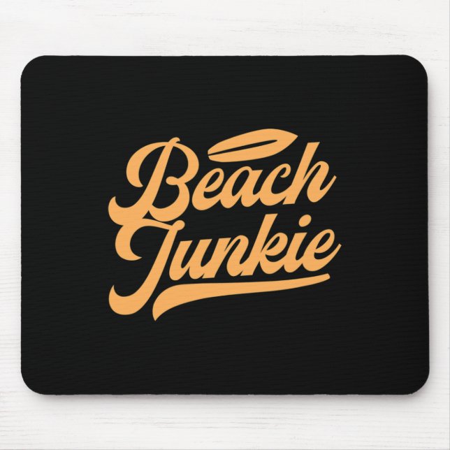 Surfing Surfer Surfboard Beach Junkie Surf Summer  Mouse Mat (Front)