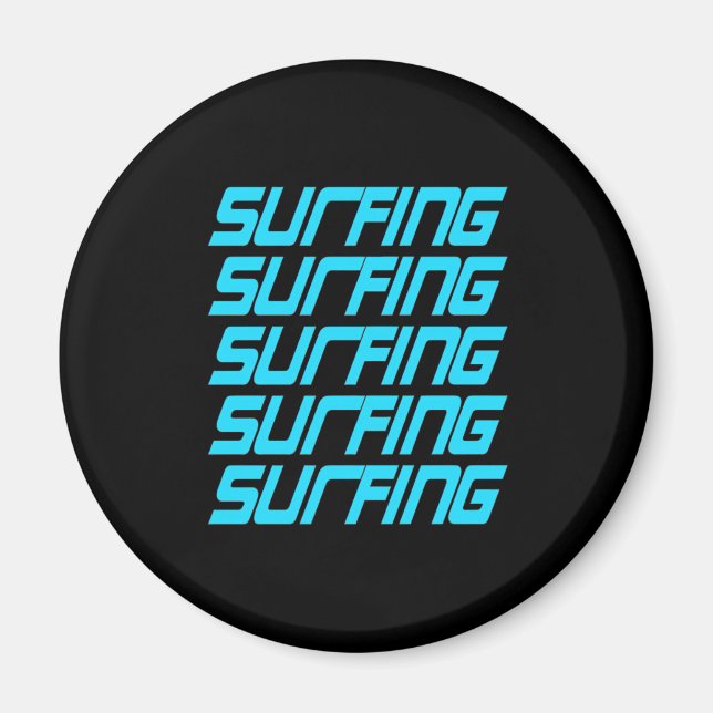 Surfing Surfing Magnet (Front)