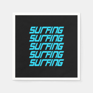 Surfing Surfing Napkin