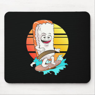 Surfing Sushi Mouse Mat
