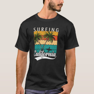  Surfing the California Beach T-Shirt