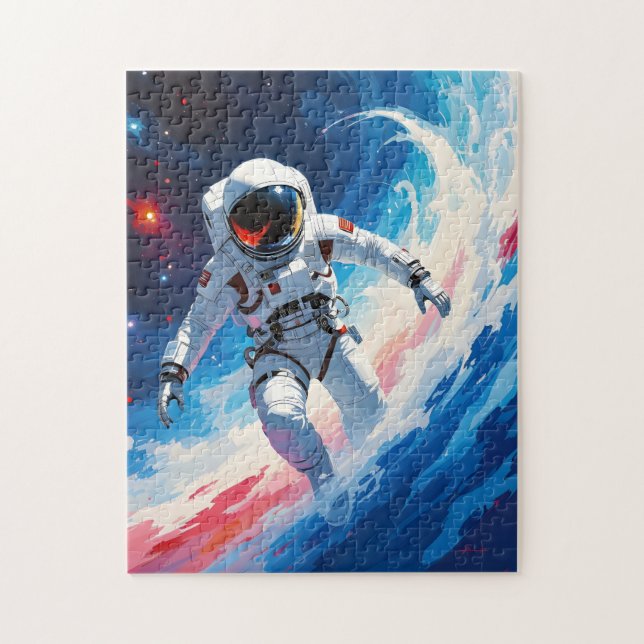 Surfing the Cosmos Puzzle (Vertical)