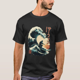 Surfing The Great Wave Of Kanagawa Surfer T-Shirt
