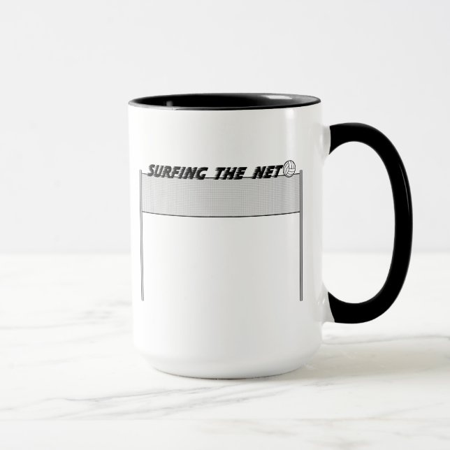 Surfing The Net Mug (Right)