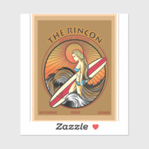 SURFING THE RINCON VENTURA CALIFORNIA