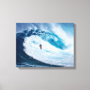 Surfing the Tubes Canvas Print