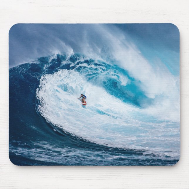 Surfing the Tubes Mouse Mat (Front)