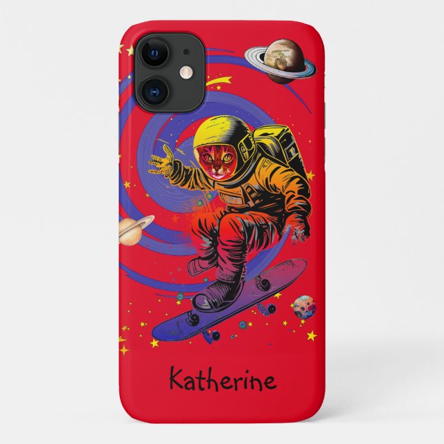 Surfing the vortex custom Case-Mate iPhone case (Back)