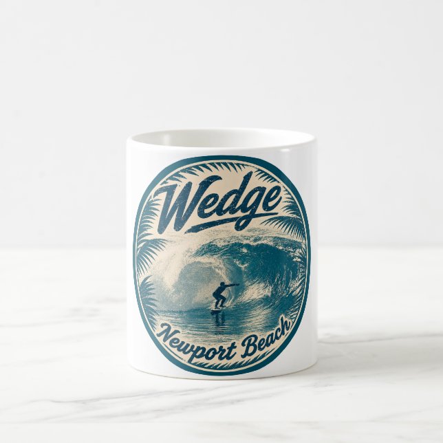 Surfing the Wedge - Coffee Mug  (Center)