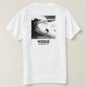 Surfing the WEDGE, Newport Beach, Ca T-Shirt