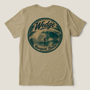 Surfing the Wedge - T-Shirt (Men) Tri-Blend Shirt